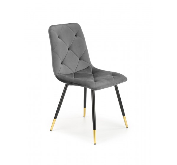 K438 chair color: grey DIOMMI V-CH-K/438-KR-POPIELATY