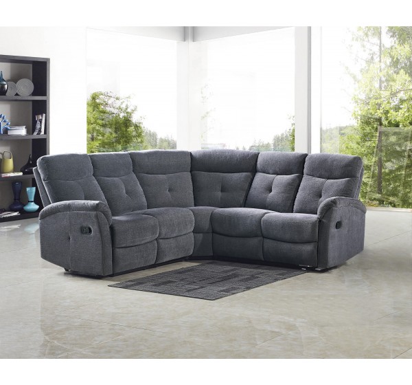 LAHTI corner sofa color: dark grey DIOMMI V-CH-LAHTI-SOFA